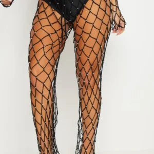 PLT crochet coverup pants