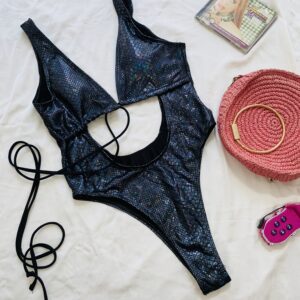 Snake print MONOKINI