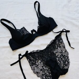 Lace and love lingerie set